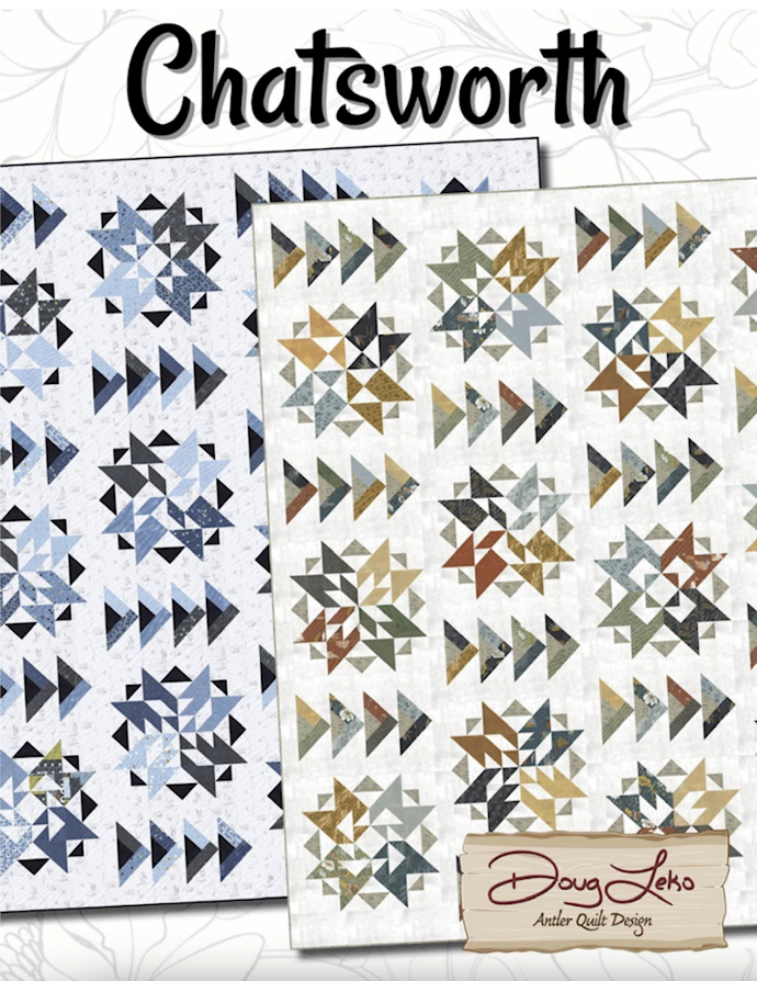 Chatsworth Block of the Month by Doug Leko Pine Needles Quilt Shop